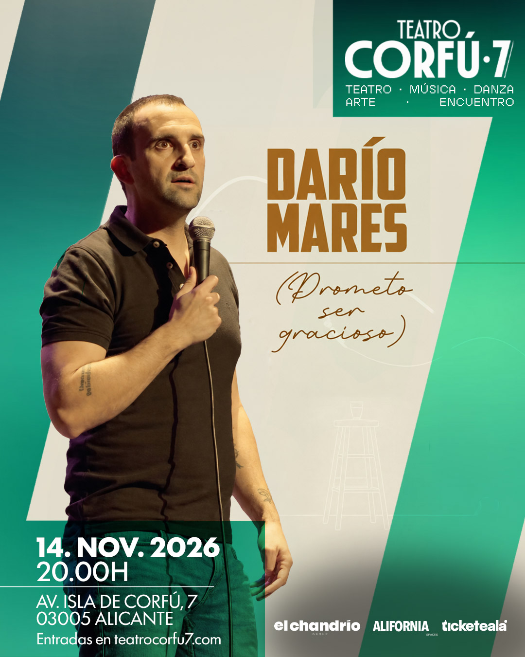 Darío Mares – Prometo ser gracioso