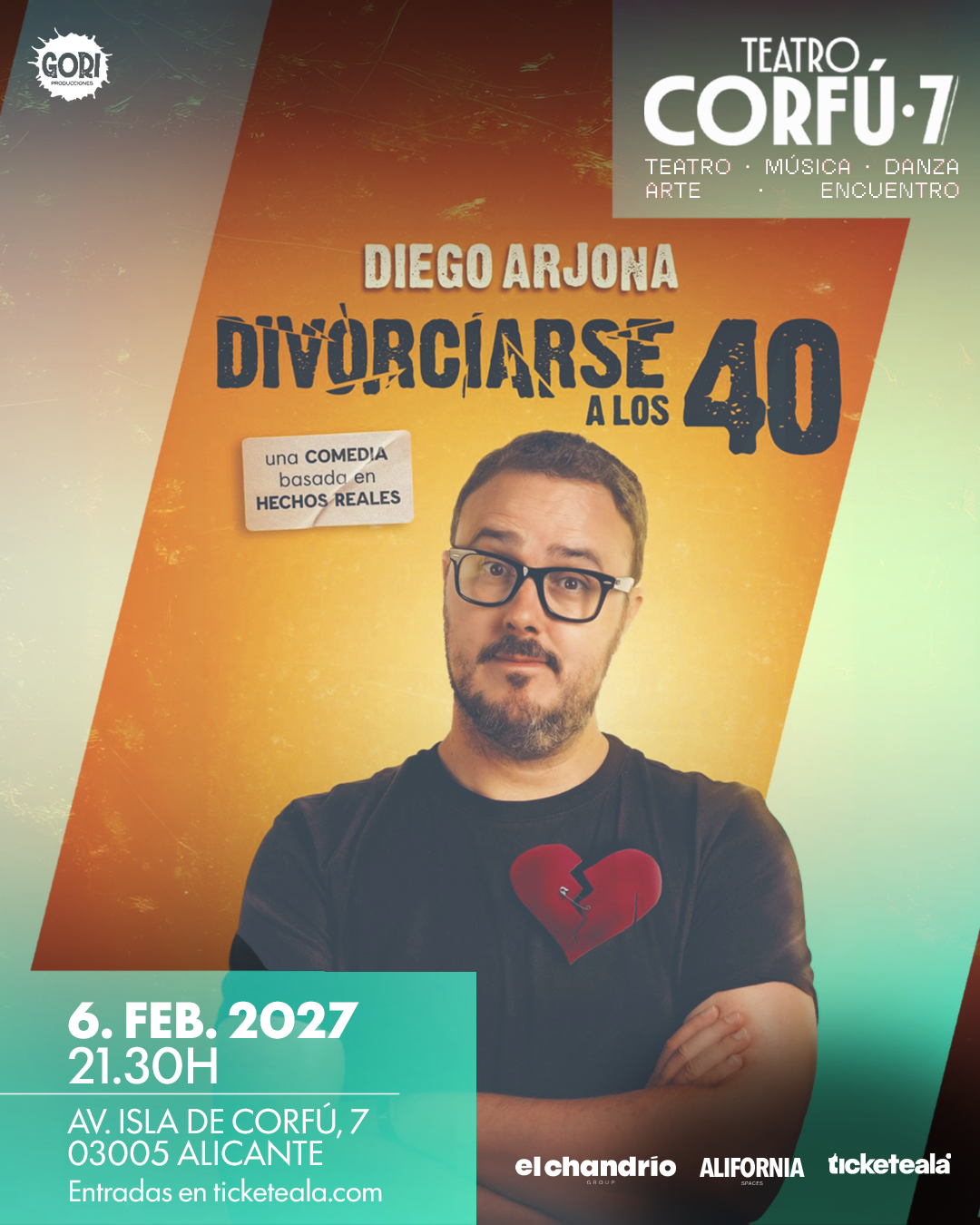 Divorciarse a los 40 – Diego Arjona