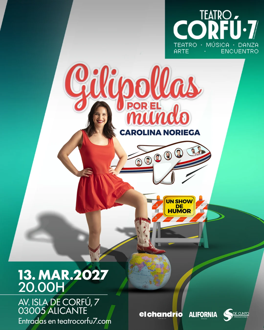 Carolina Noriega – Gilipollas por el mundo