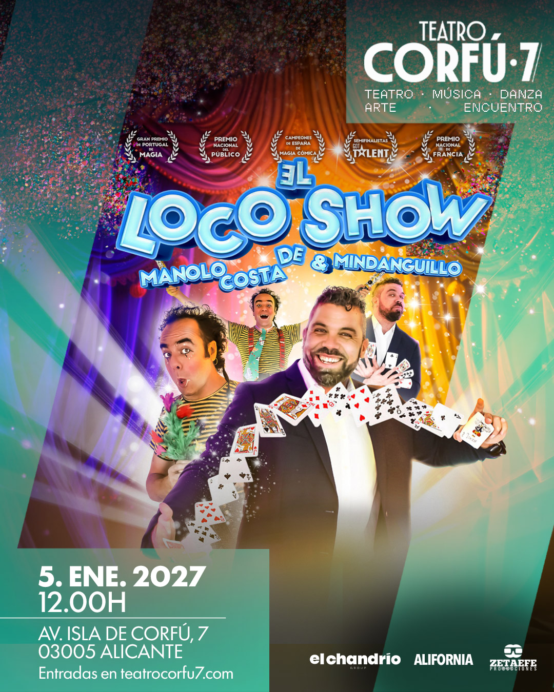 El loco show de Manolo Costa & Mindanguillo