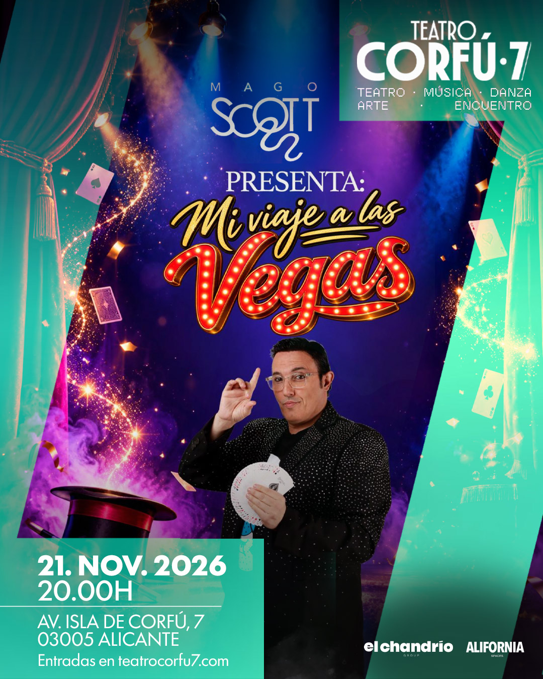 Mi viaje a las Vegas – Mago Scott
