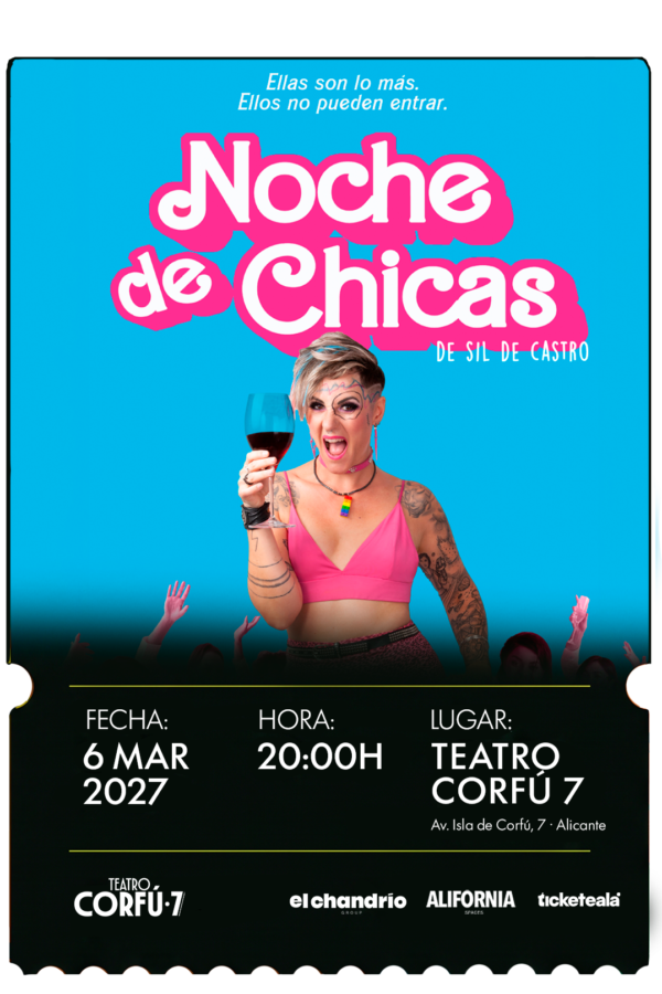 Noche de chicas de Sil de Castro · 6 mar 2027 · 20:00h