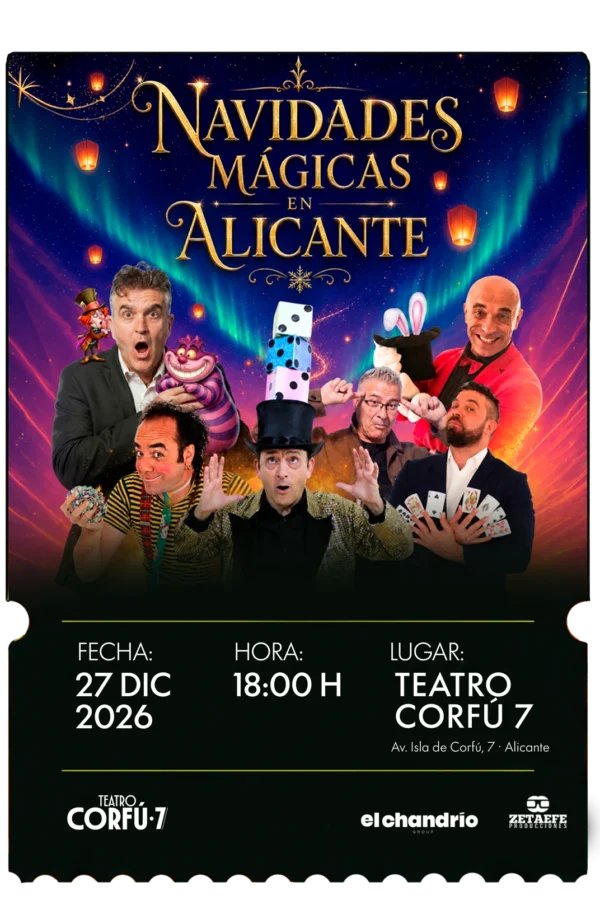 Navidades Mágicas · 27 de diciembre de 2026 · 18:00